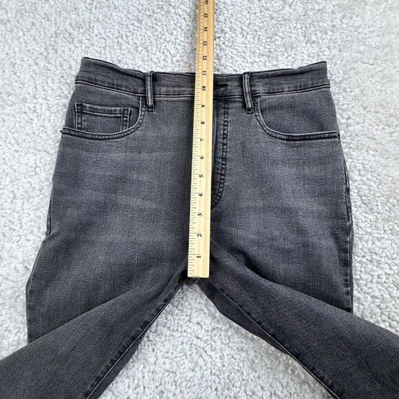 Everlane High Rise Skinny Ankle Jean Washed Out Black - Picture 11 of 12